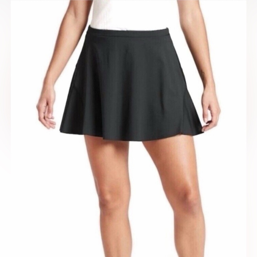 Athleta Black Flared Skort